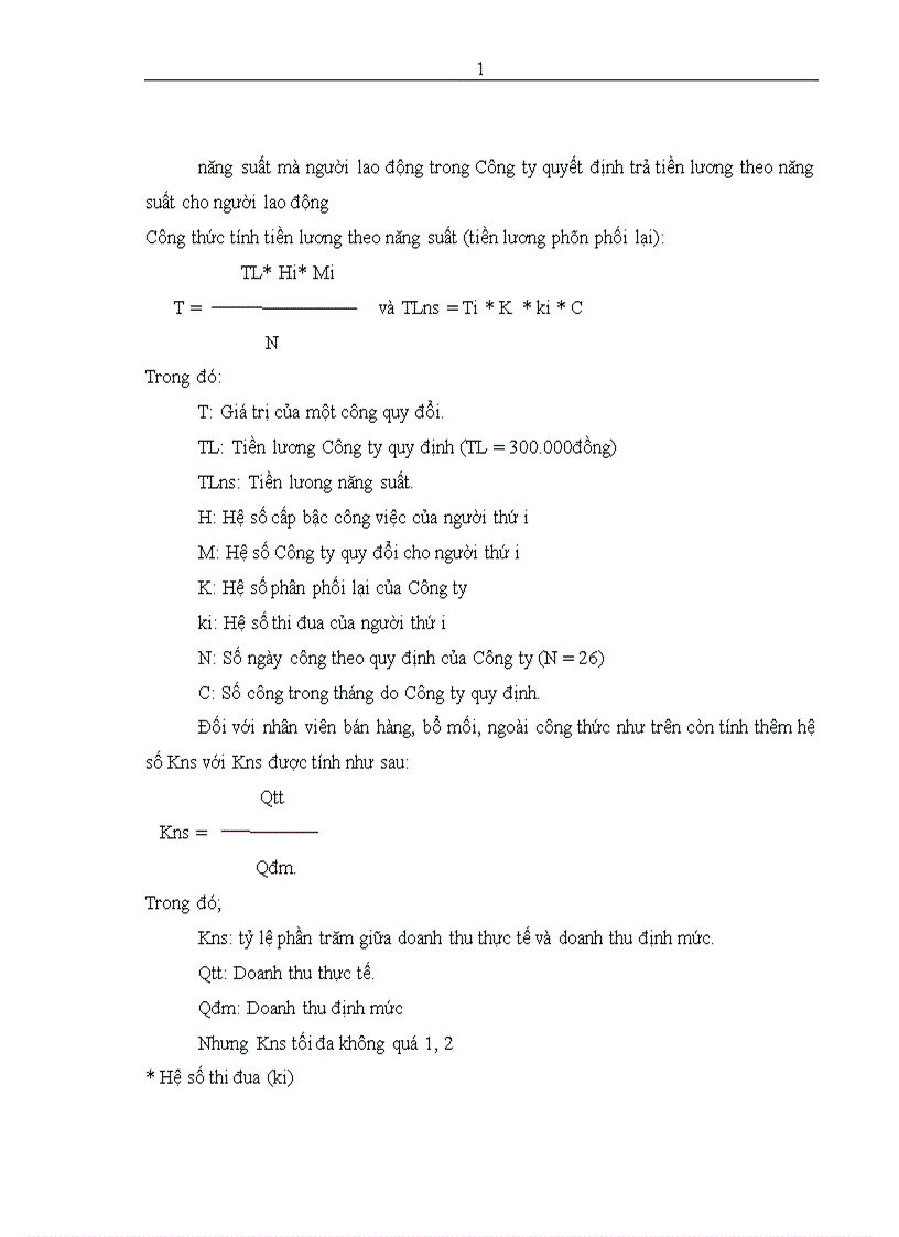 image for page Hoàn thiện các hình thức trả lương tại Công ty thuốc lá Bắc Sơn 1