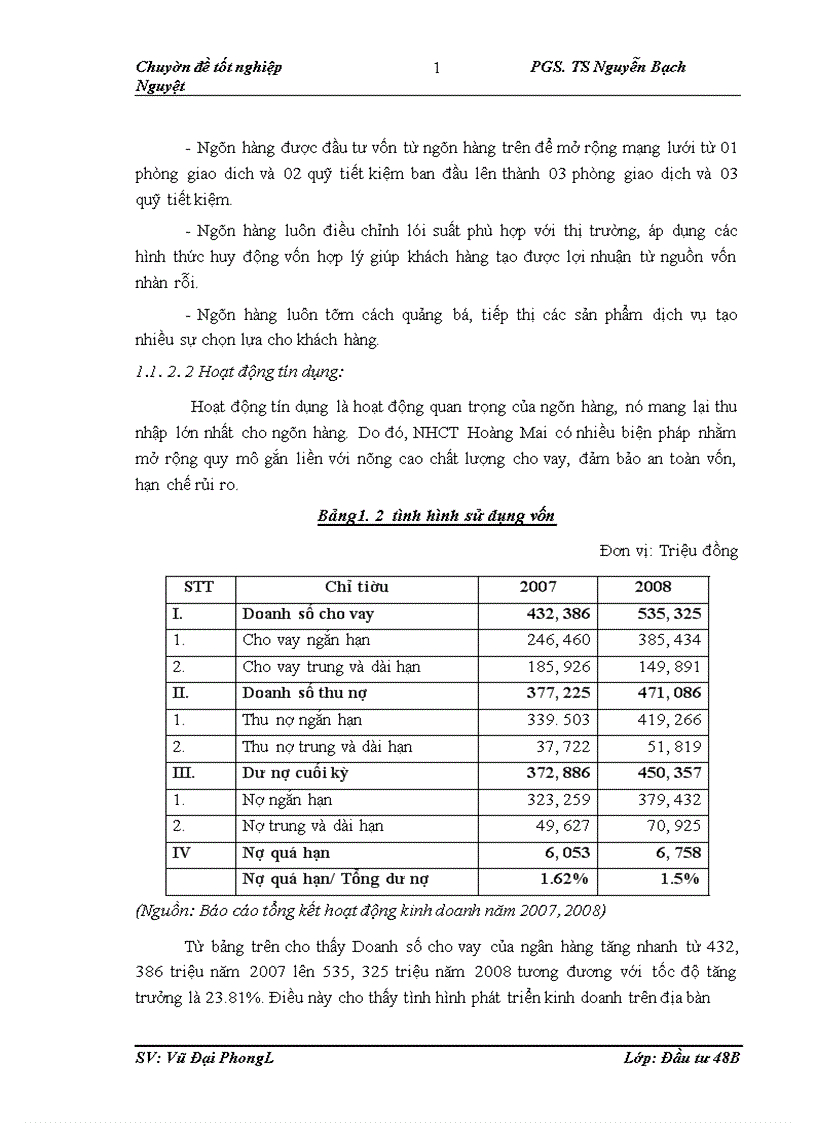 image for page Hoàn thiện công tác thẩm định tài chính dự án đầu tư vay vốn tại chi nhánh Ngân hàng công thương Hoàng Mai