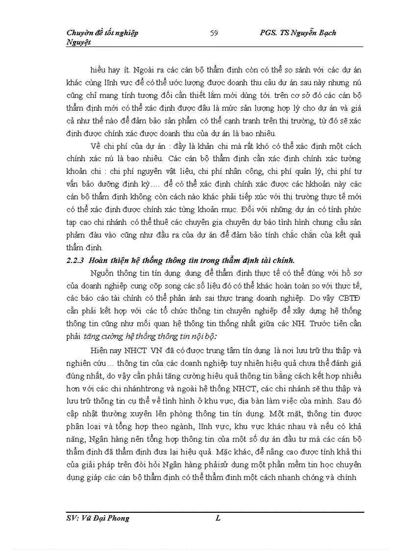 image for page Hoàn thiện công tác thẩm định tài chính dự án đầu tư vay vốn tại chi nhánh Ngân hàng công thương Hoàng Mai