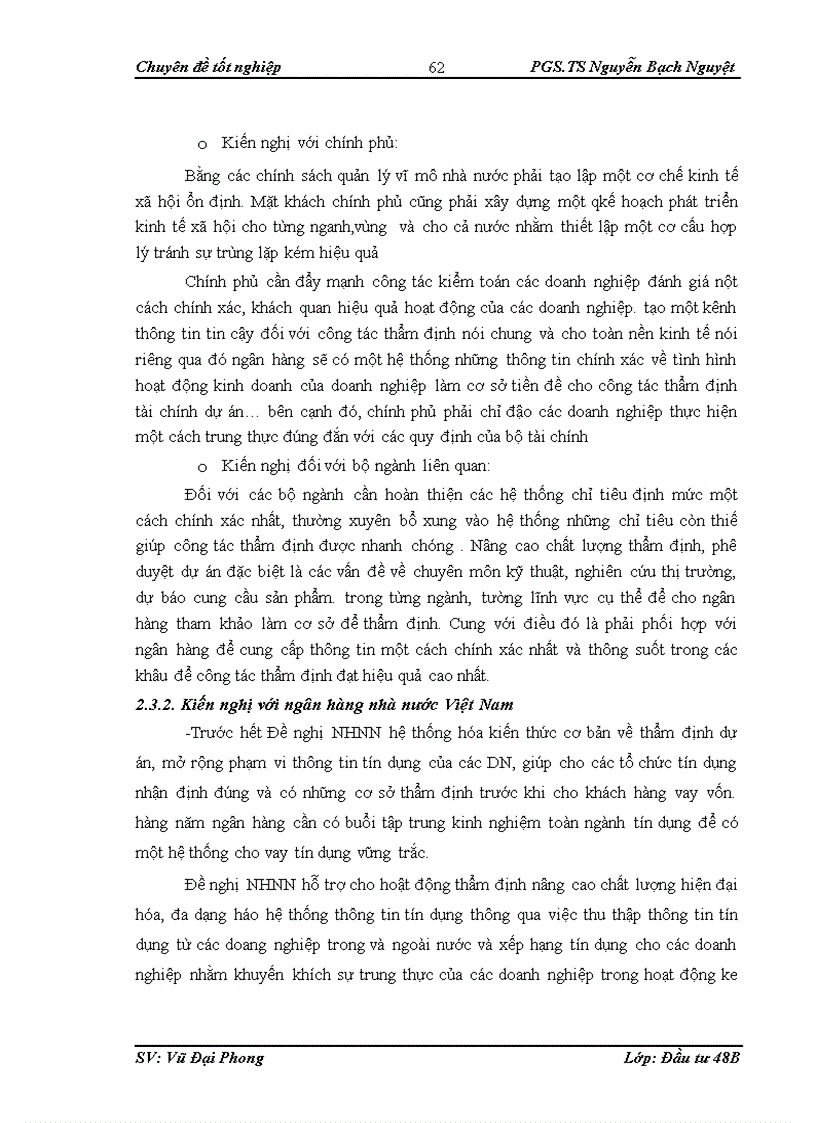 image for page Hoàn thiện công tác thẩm định tài chính dự án đầu tư vay vốn tại chi nhánh Ngân hàng công thương Hoàng Mai