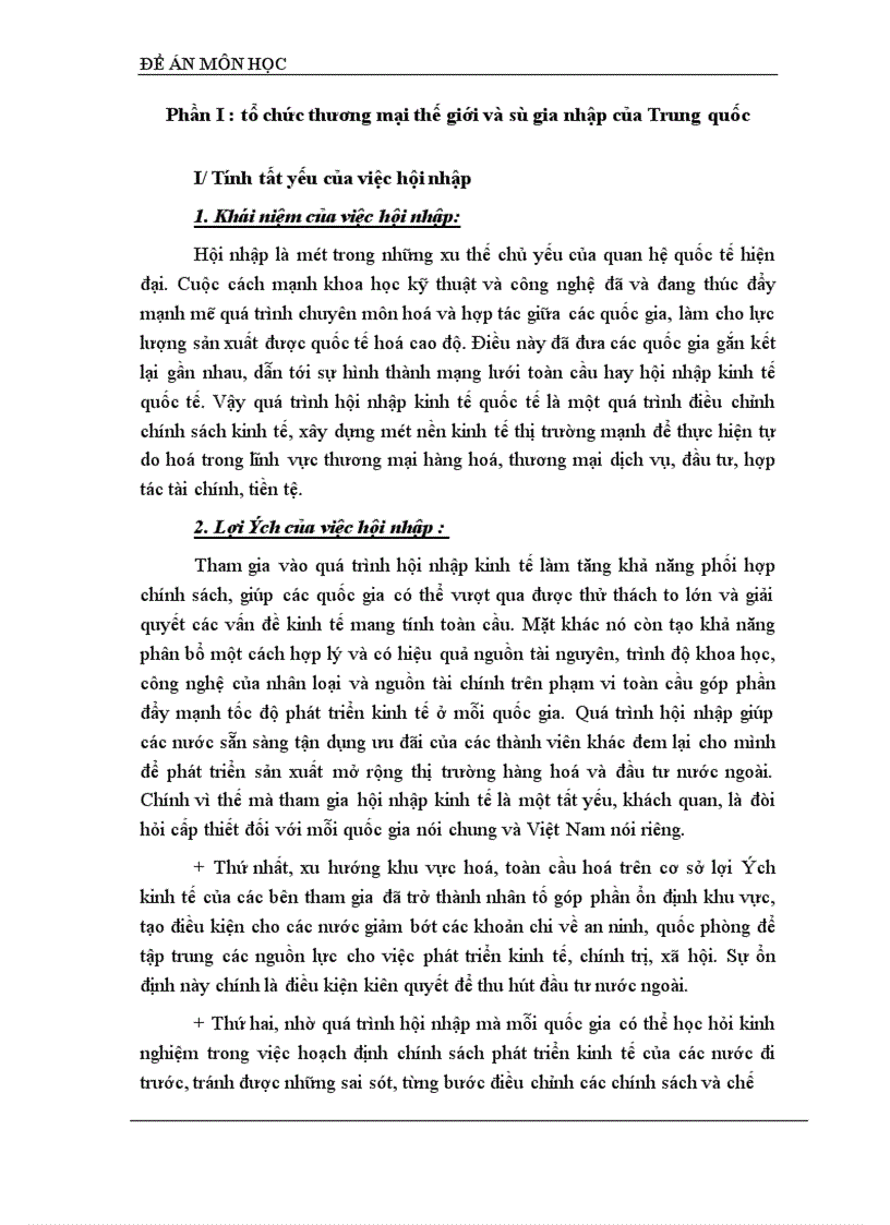 image for page Thách thức đối với Việt Nam về vấn đề xuất khẩu khi Trung Quốc gia nhập WTO 1