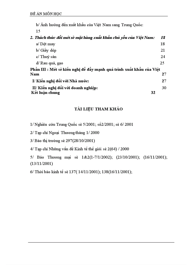 image for page Thách thức đối với Việt Nam về vấn đề xuất khẩu khi Trung Quốc gia nhập WTO 1