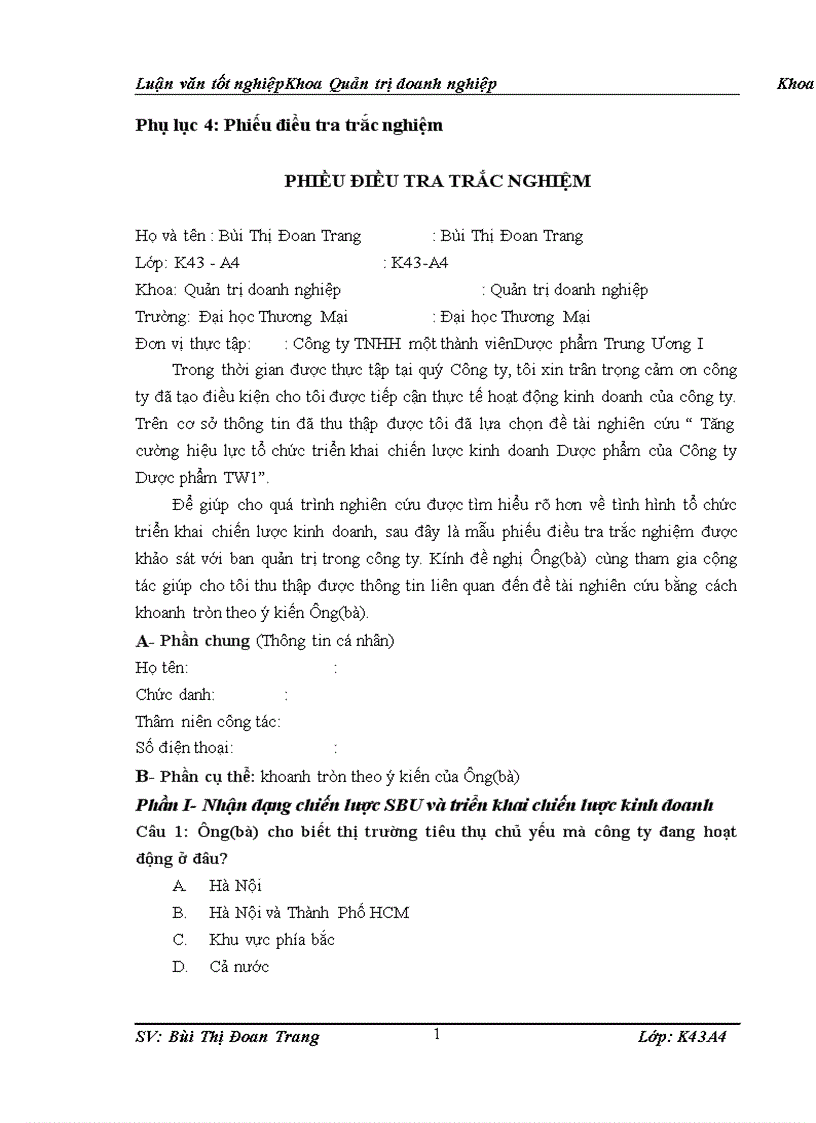 image for page Tăng cường hiệu lực tổ chức triển khai chiến lược kinh doanh Dược phẩm của Công ty TNHH một thành viênDược phẩm Trung Ương 1 1