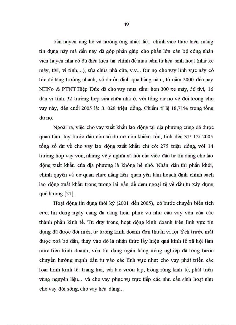 image for page Tín dụng của ngân hàng nông nghiệp và phát triển nông thôn với phát triển kinh tế xã hội ở huyện Hiệp Đức Quảng Nam