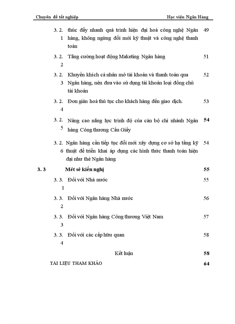 image for page Một số giải pháp nhằm mở rộng và phát triển hoạt động thanh toán không dùng tiền mặt tại chi nhánh NHCT Cầu Giấy
