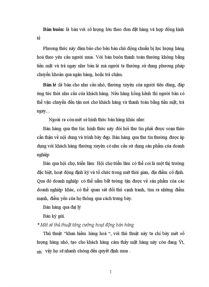 image for page Nâng cao chất lượng công tác quản trị tiêu thụ hàng hoá theo chức năng ở Công ty May Đức Giang 1