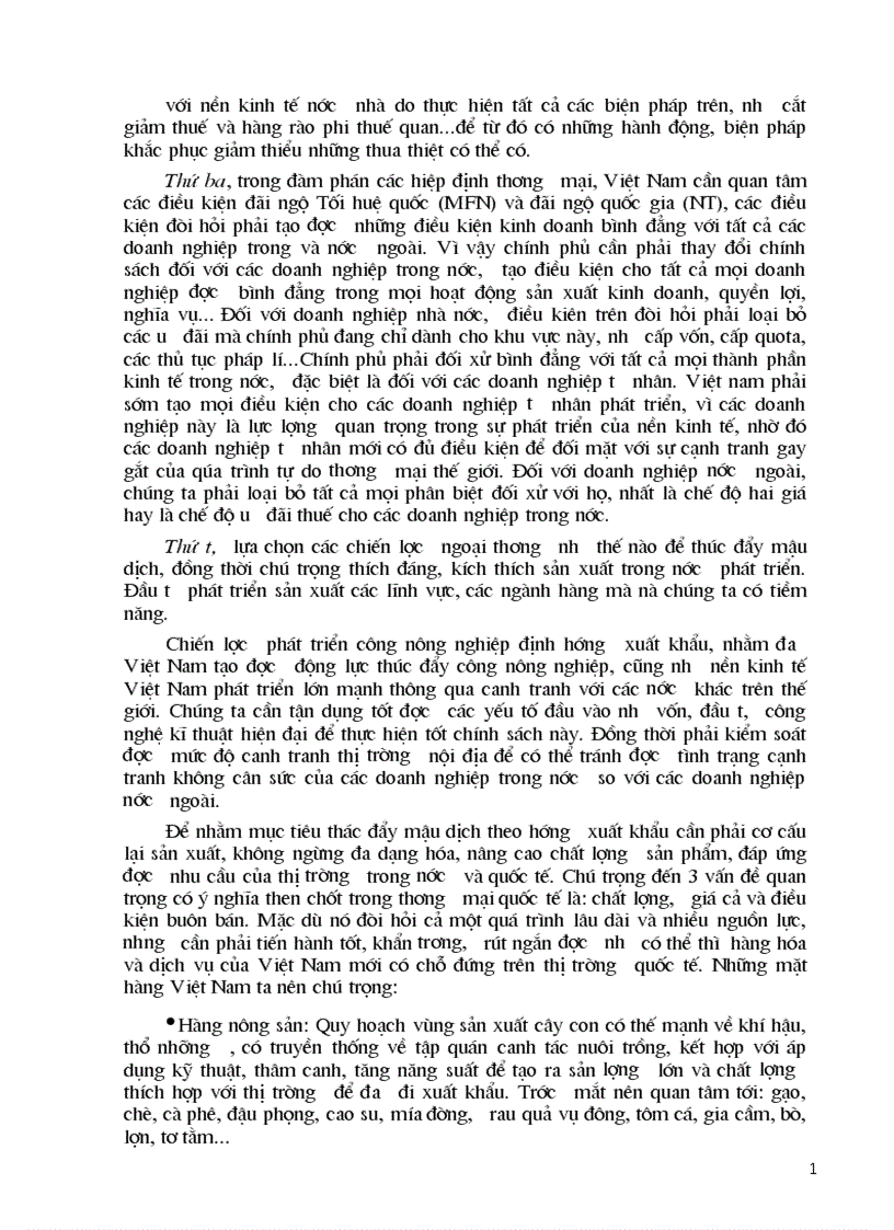 image for page Tác động của WTO đến các nước đang phát triển