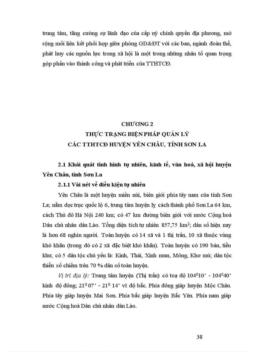image for page Một số biện pháp quản lý các trung tâm học tập cộng đồng trên địa bàn huyện Yên Châu tỉnh Sơn La 1