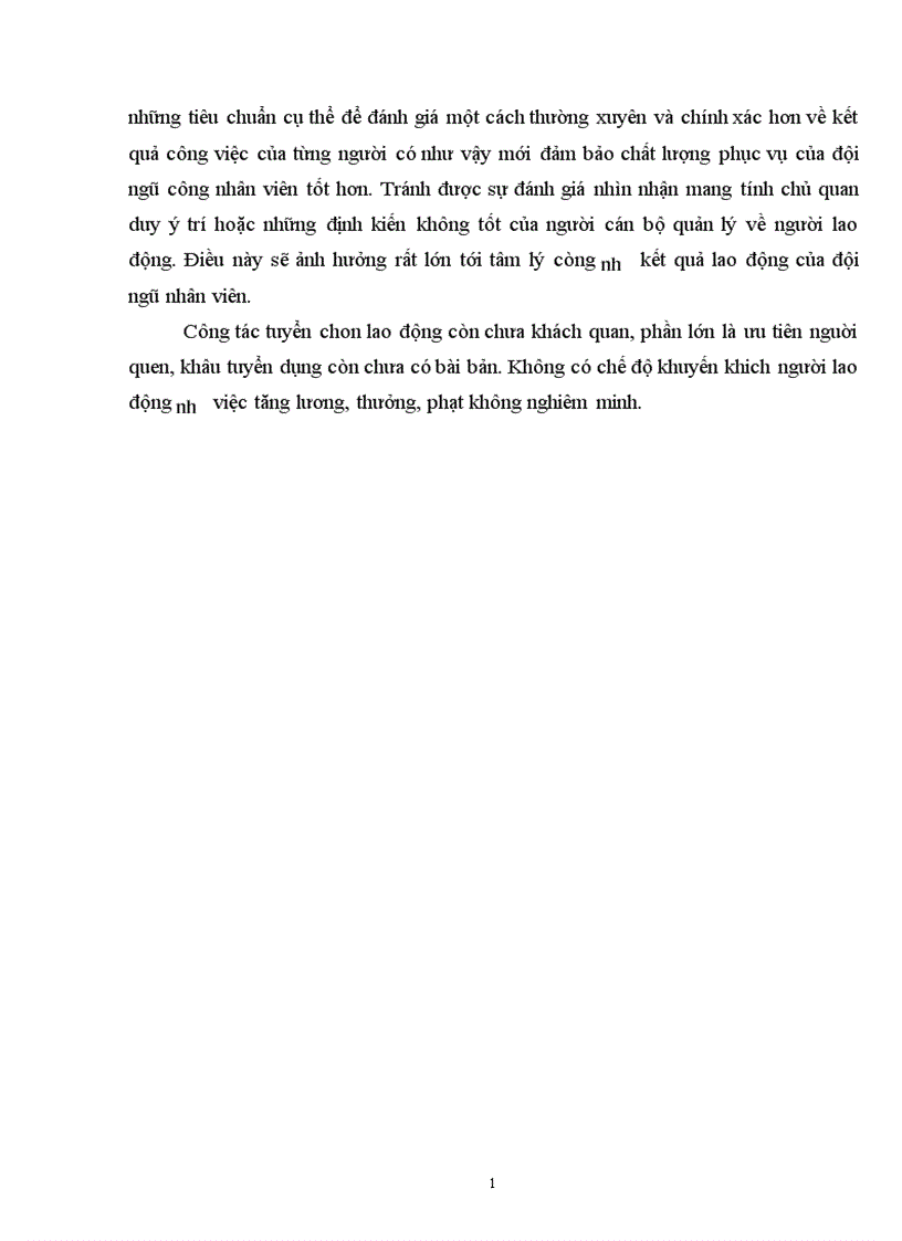 image for page Thực trạng về quản trị nhân sự tại khách sạn vườn thủ đô