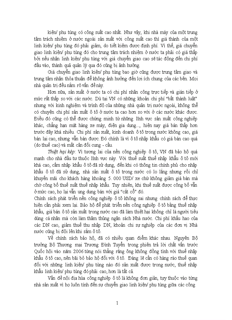 image for page Giả sử một quốc gia tuyên bố rằng họ đang điều chỉnh chính sách thương mại quốc tế theo xu hướng tự do hóa thương mại bằng cách Giảm thuế quan đối với đầu vào trung gian trong khi vẫn giữ nguyên thuế quan đối với hàng hóa thành phẩm Đánh giá của bạn về xu hướng tự do hóa thương mại trong chính sách thương mại quốc tế của quốc gia như thế nào Liêh hệ với ngành công nghiệp ô tô của Việt Nam
