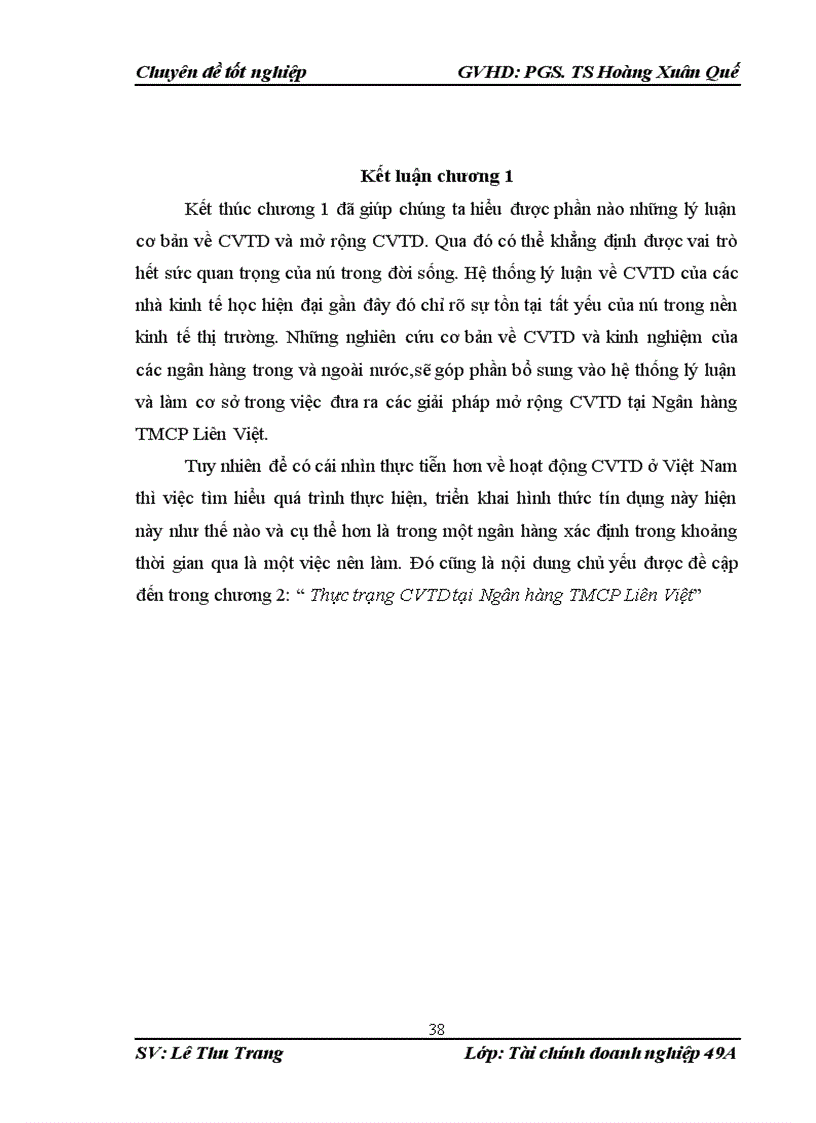 image for page Mở rộng cho vay tiêu dùng tại Ngân hàng TMCP Liên Việt