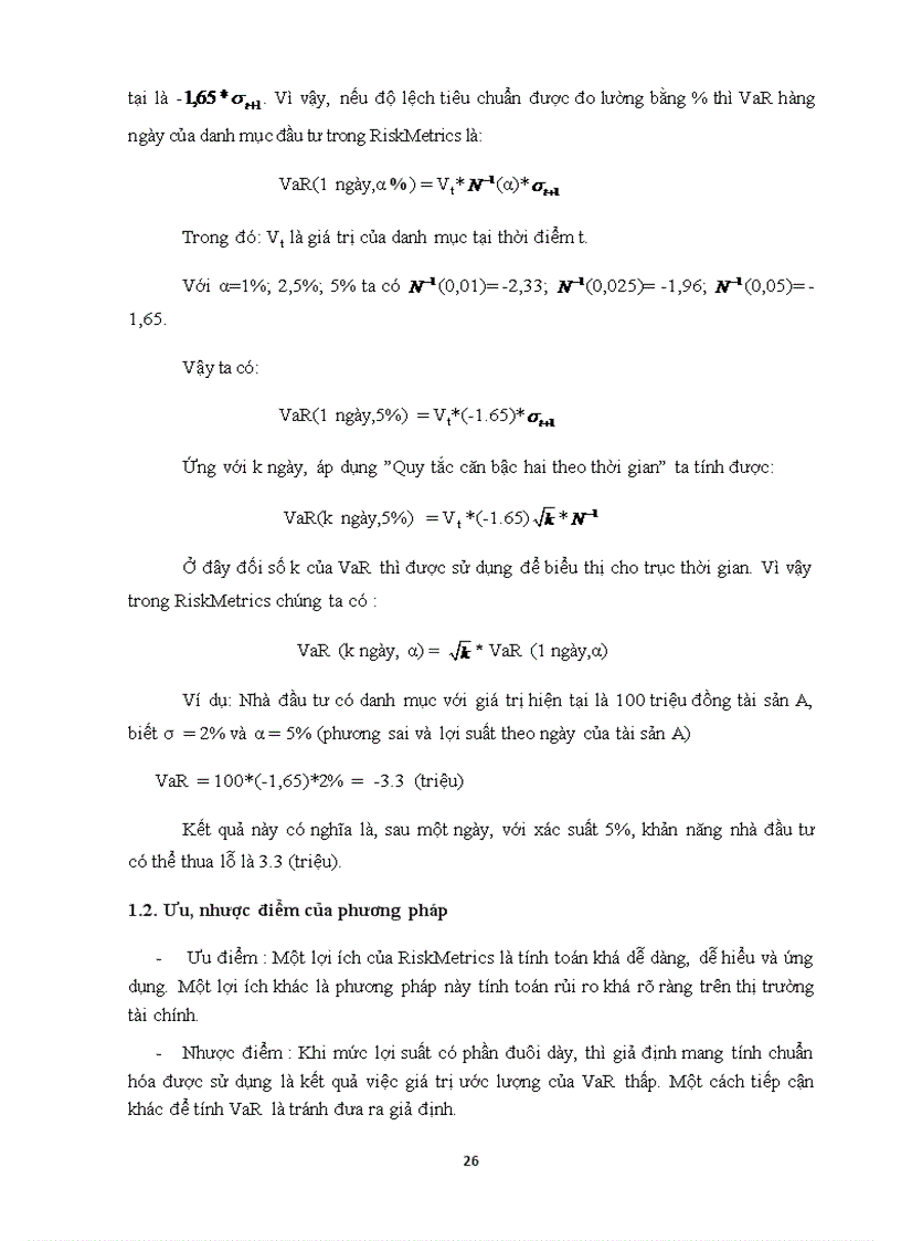 image for page Ứng dụng phương pháp xác định giá trị rủi ro VaR trong phân tích và quản trị rủi ro các dự án đầu tư ngành thép tại Ngân hàng Agribank chi nhánh tỉnh Hải Dương 1