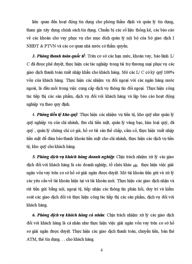 image for page Báo cáo thực tập tại Sở giao dịch I NHĐT PTVN