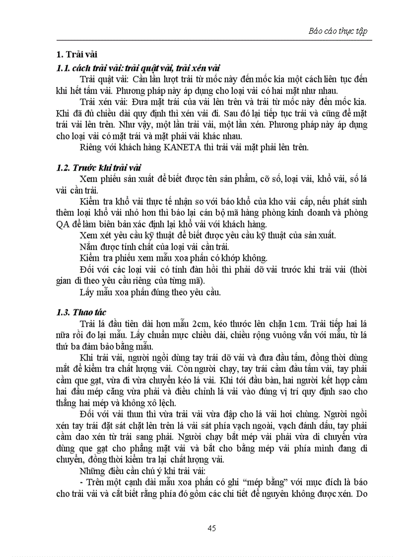 image for page Báo cáo thực tập tại Công ty may 10