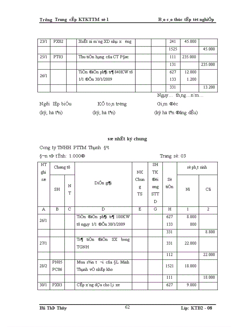 image for page Báo Cáo Thực Tập Tổng Hợp tại công ty TNHH Phát Triển Thành Đạt