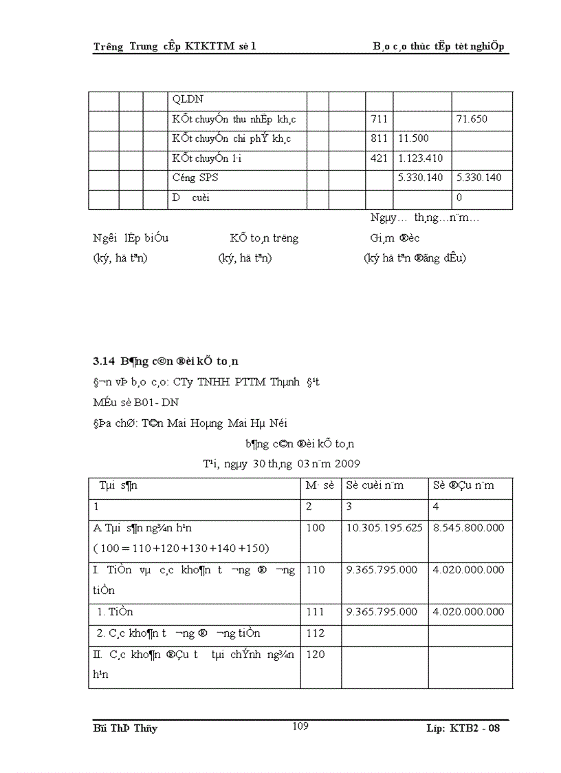 image for page Báo Cáo Thực Tập Tổng Hợp tại công ty TNHH Phát Triển Thành Đạt