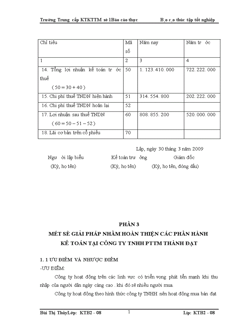 image for page Báo Cáo Thực Tập Tổng Hợp tại công ty TNHH Phát Triển Thành Đạt
