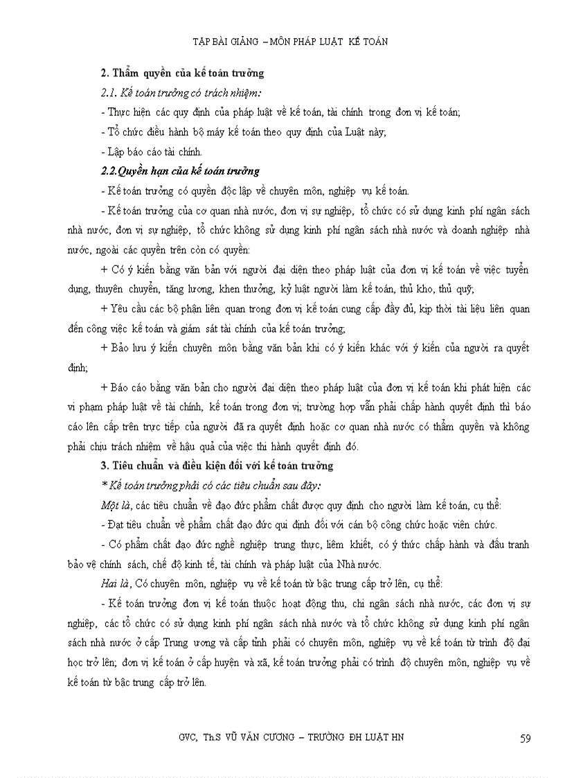 image for page Tập bài giảng môn pháp luật kế toán