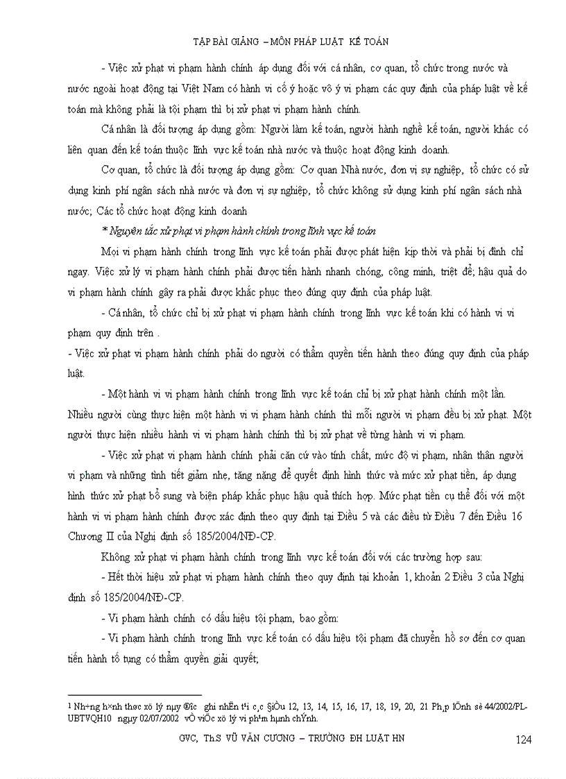 image for page Tập bài giảng môn pháp luật kế toán