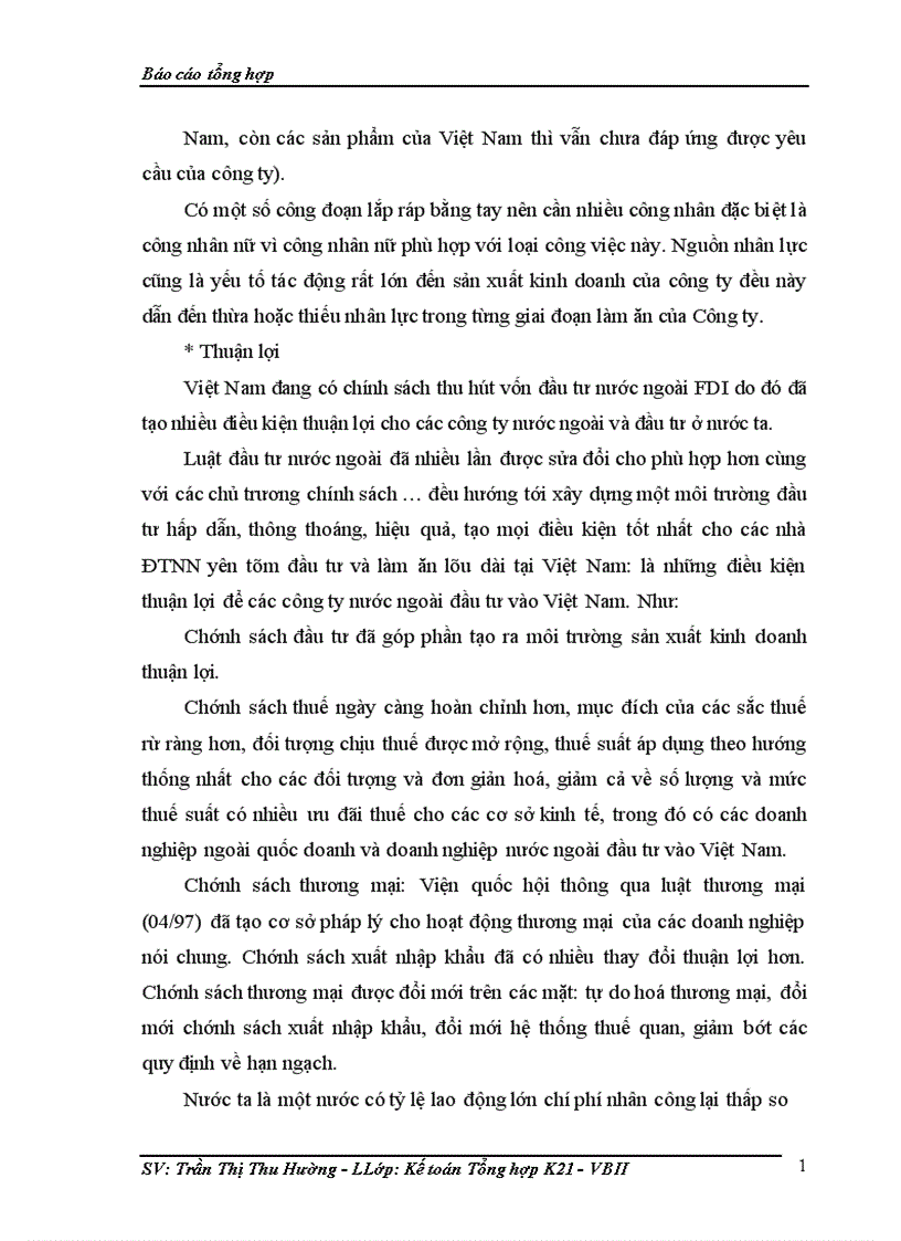 image for page Báo cáo kế toán tổng hợp tại Công ty TNHH SD Việt Nam 1