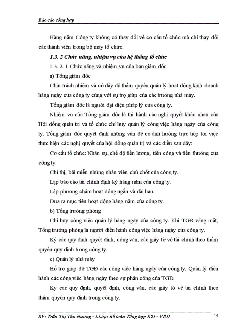 image for page Báo cáo kế toán tổng hợp tại Công ty TNHH SD Việt Nam 1