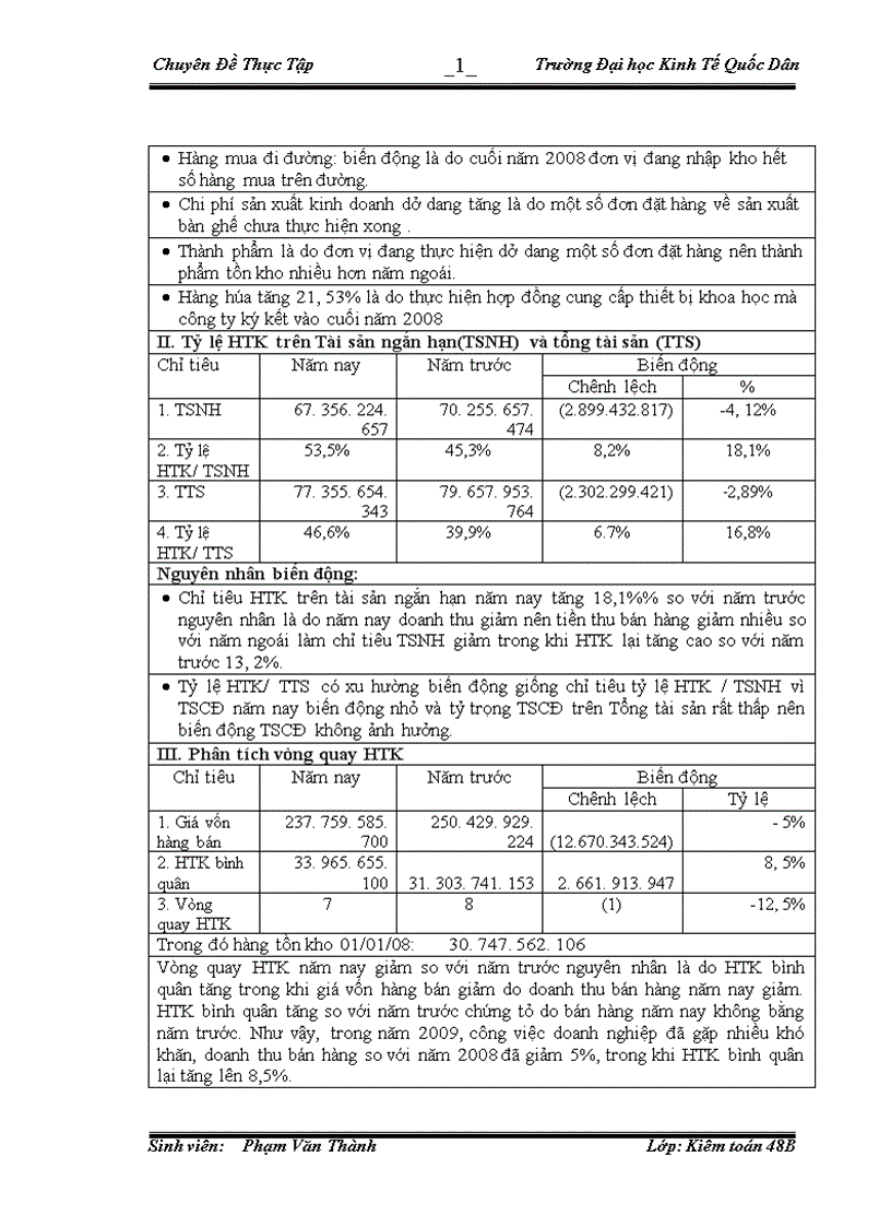 image for page Hoàn thiện quy trình kiểm toán khoản mục Hàng tồn kho trong kiểm toán báo cáo tài chính do Công ty trách nhiệm hữu hạn Tài chính Kế toán và Kiểm toán VN thực hiện 1