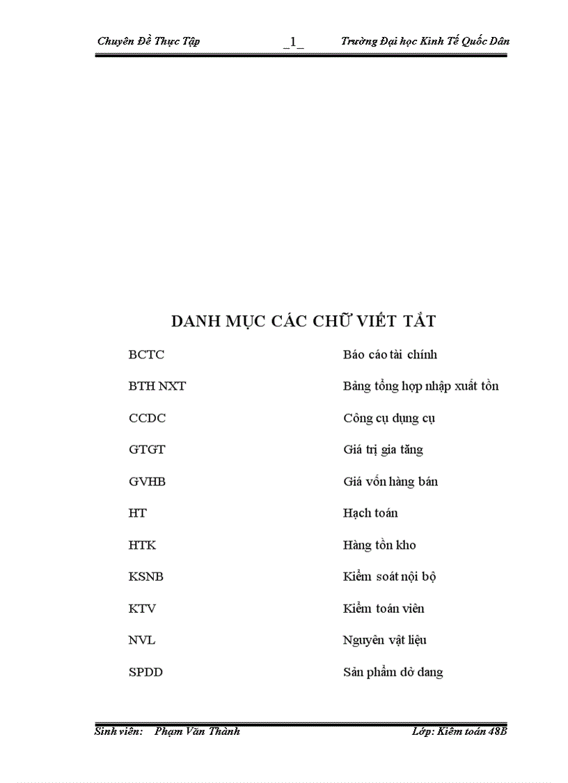 image for page Hoàn thiện quy trình kiểm toán khoản mục Hàng tồn kho trong kiểm toán báo cáo tài chính do Công ty trách nhiệm hữu hạn Tài chính Kế toán và Kiểm toán VN thực hiện 1