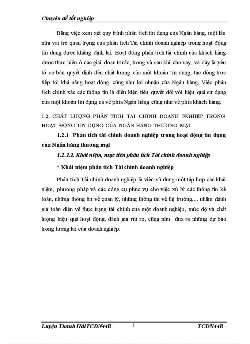 image for page Nâng cao chất lượng phân tích tài chính doanh nghiệp trong hoạt động tín dụng tại Ngân hàng thương mại cổ phần các doanh nghiệp ngoài quốc doanh Việt Nam VPBank 1