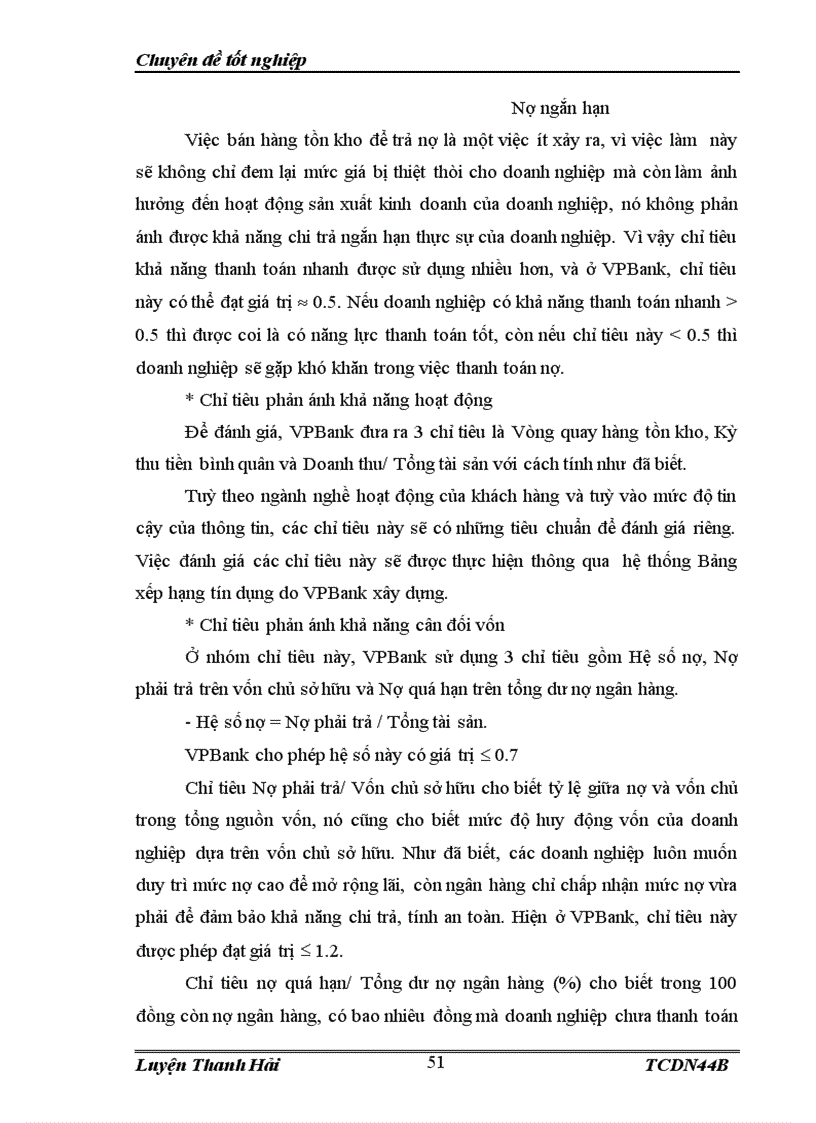 image for page Nâng cao chất lượng phân tích tài chính doanh nghiệp trong hoạt động tín dụng tại Ngân hàng thương mại cổ phần các doanh nghiệp ngoài quốc doanh Việt Nam VPBank 1