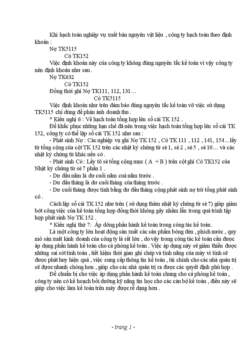 image for page Thực trạng tổ chức công tác kế toán nguyên vật liệu tại Công ty cổ phần bóng đèn phích nước Rạng Đông