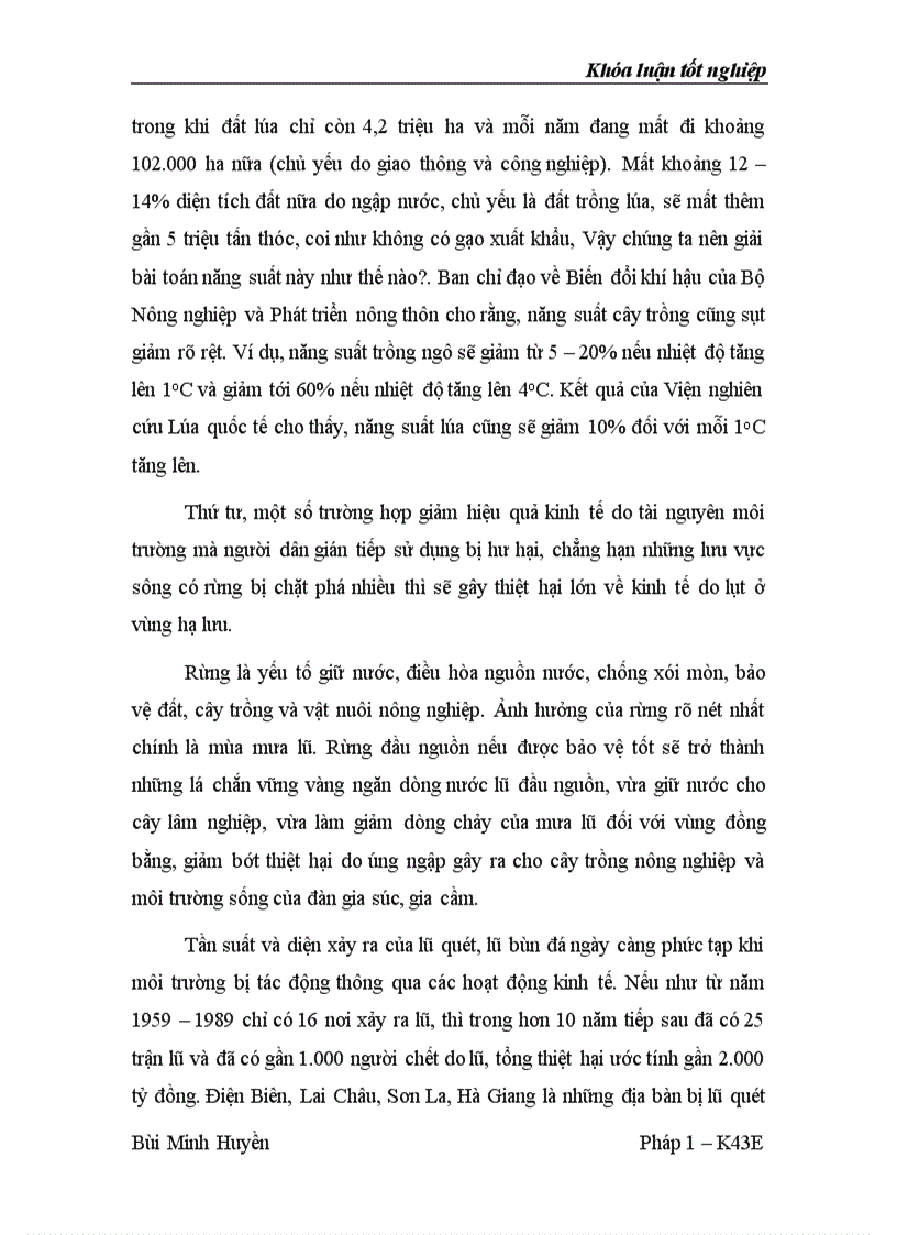 image for page Môi trường trong việc phát triển bền vững ở Việt Nam Thực trạng và giải pháp