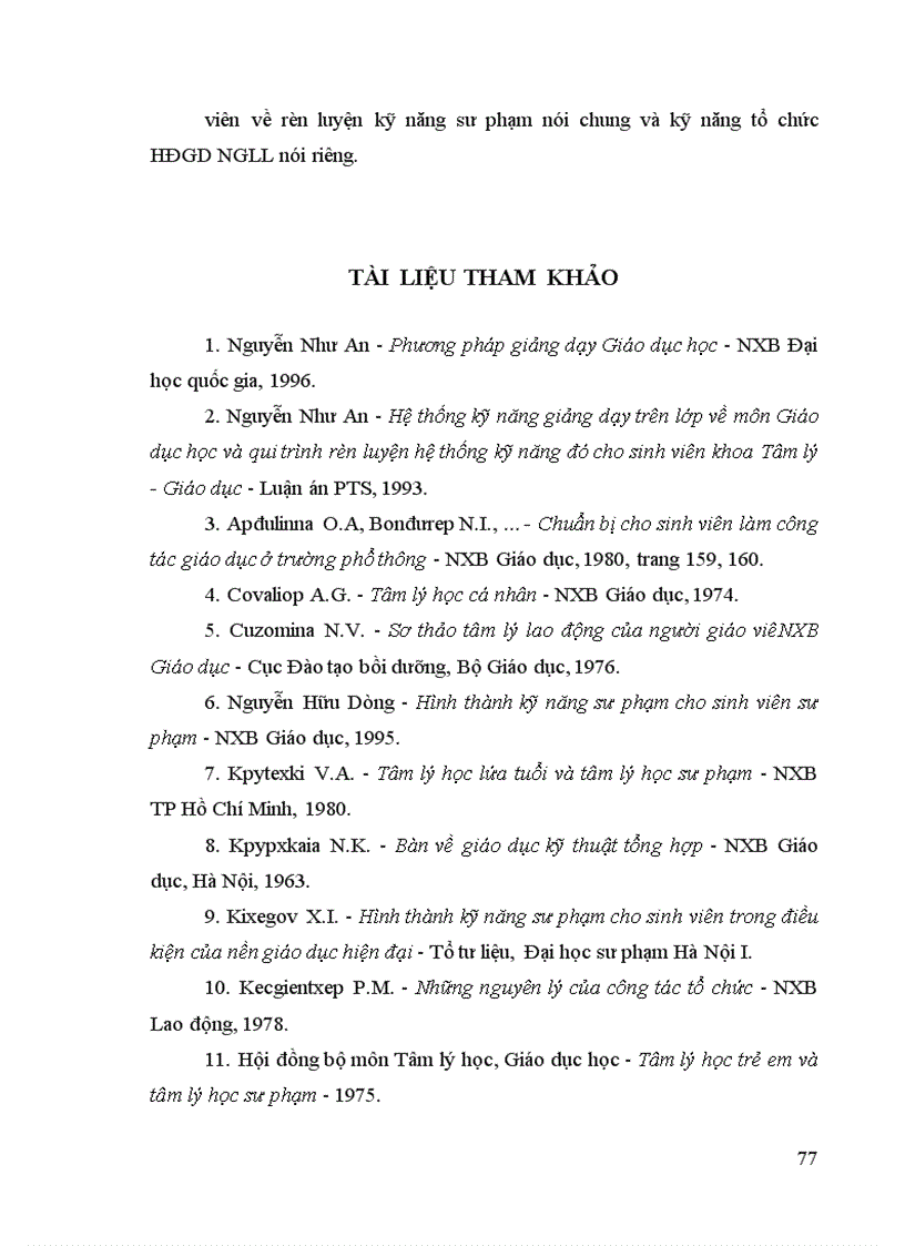 image for page Một số biện pháp rèn luyện kỹ năng tổ chức HĐGD NGLL cho sinh viên Cao đẳng sư phạm Hải Dương 1