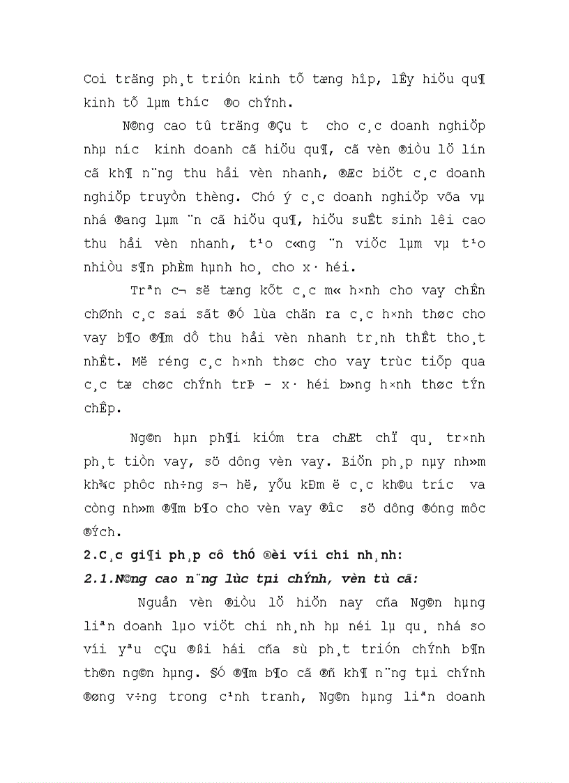 image for page Các giải pháp nhằm nâng cao chất lượng tín dụng của Ngân hàng liên doanh Lào Việt chi nhánh Hà Nội 1