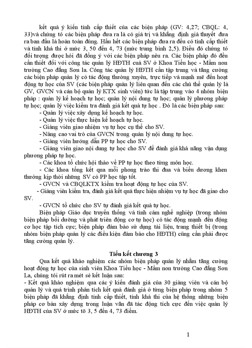 image for page Biện pháp quản lý hoạt động tự học của sinh viên Khoa Tiểu học Mầm non trường Cao đẳng Sơn La 1
