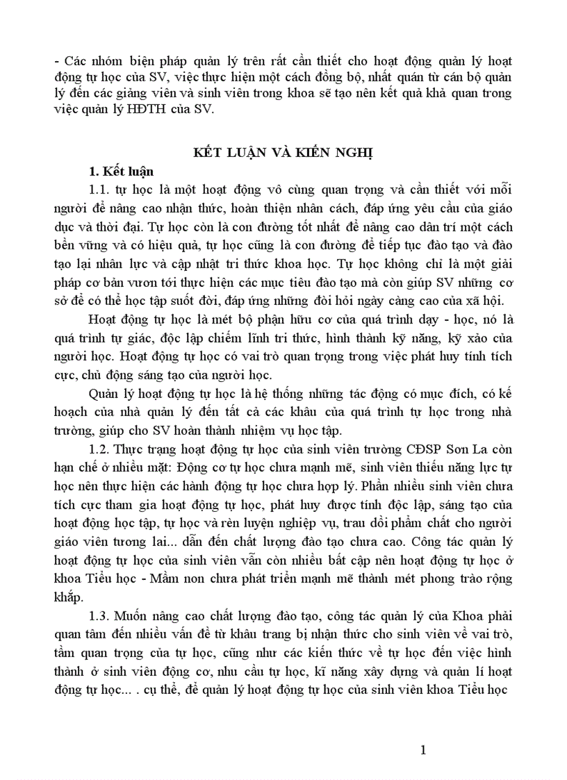 image for page Biện pháp quản lý hoạt động tự học của sinh viên Khoa Tiểu học Mầm non trường Cao đẳng Sơn La 1