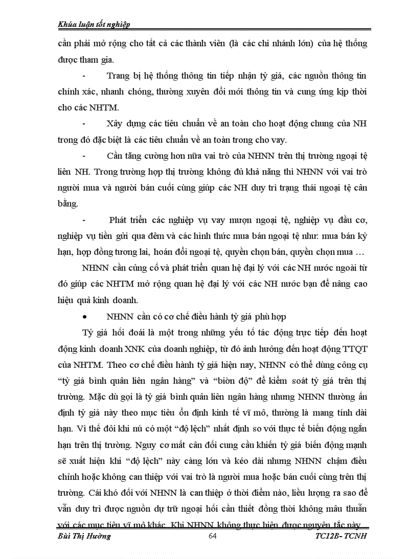 image for page Giải pháp nâng cao chất lượng thanh toán quốc tế tại chi nhánh Ngân hàng công thương Thanh Xuân 1