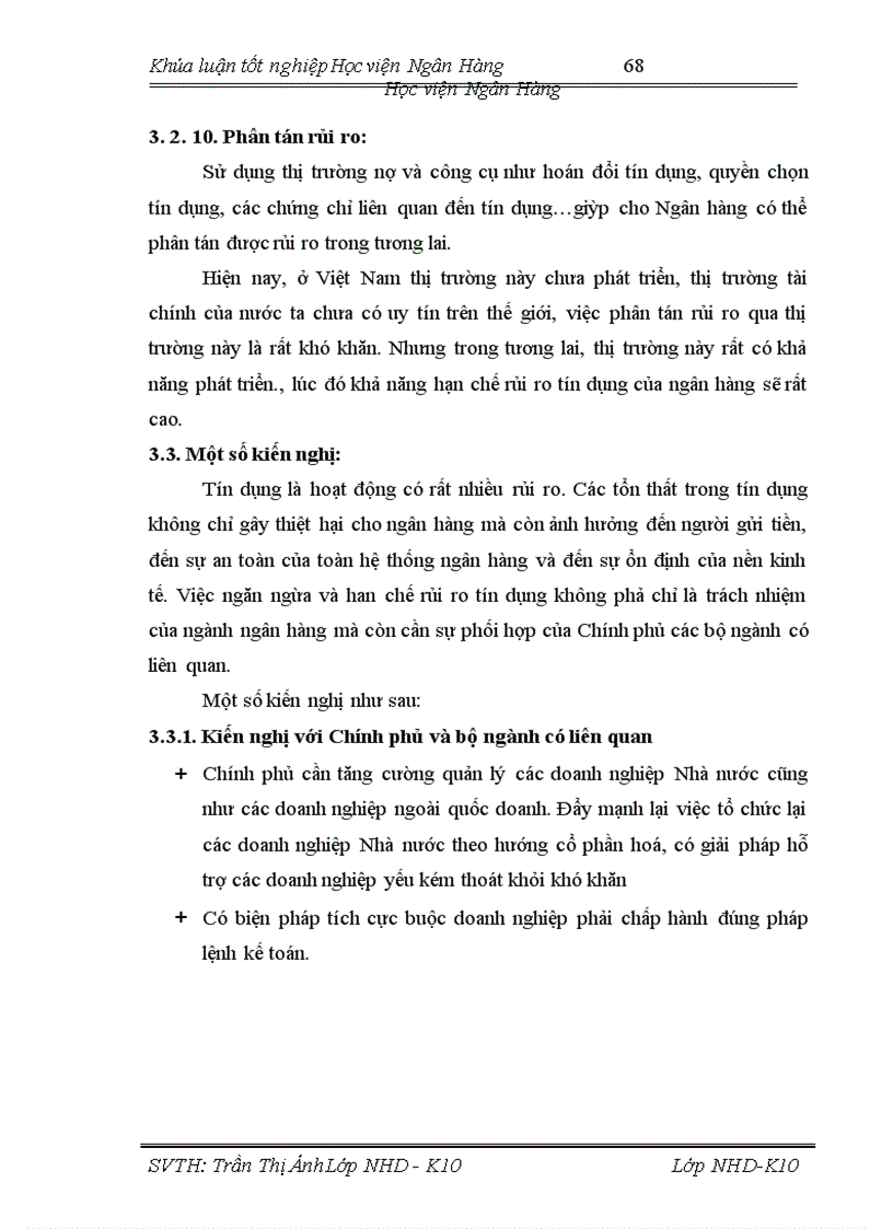 image for page Giải pháp phòng ngừa hạn chế rủi ro tín dụng trong hoạt động kinh doanh tại EXIMBANK