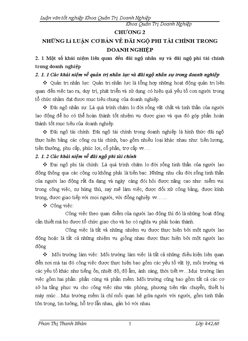 image for page Hoàn thiện công tác đãi ngộ phi tài chính tại công ty Cổ phần Bưu chính Viettel 1