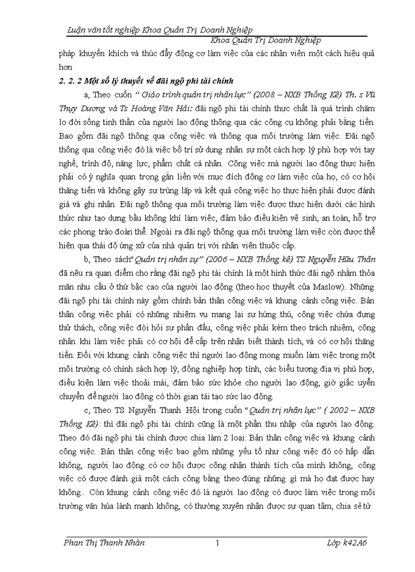 image for page Hoàn thiện công tác đãi ngộ phi tài chính tại công ty Cổ phần Bưu chính Viettel 1