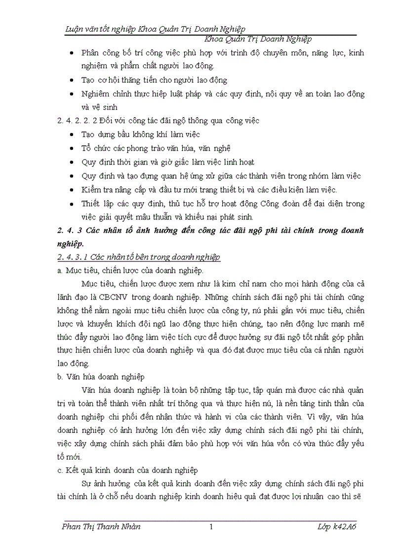 image for page Hoàn thiện công tác đãi ngộ phi tài chính tại công ty Cổ phần Bưu chính Viettel 1