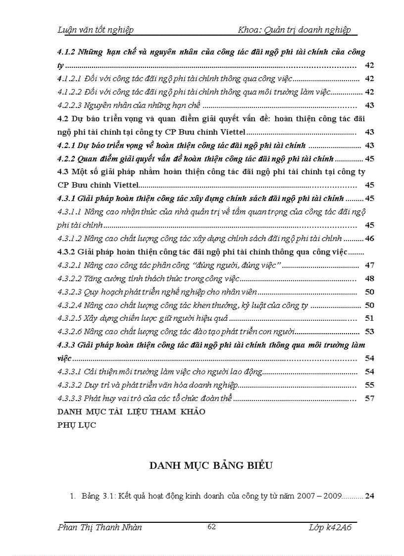 image for page Hoàn thiện công tác đãi ngộ phi tài chính tại công ty Cổ phần Bưu chính Viettel 1