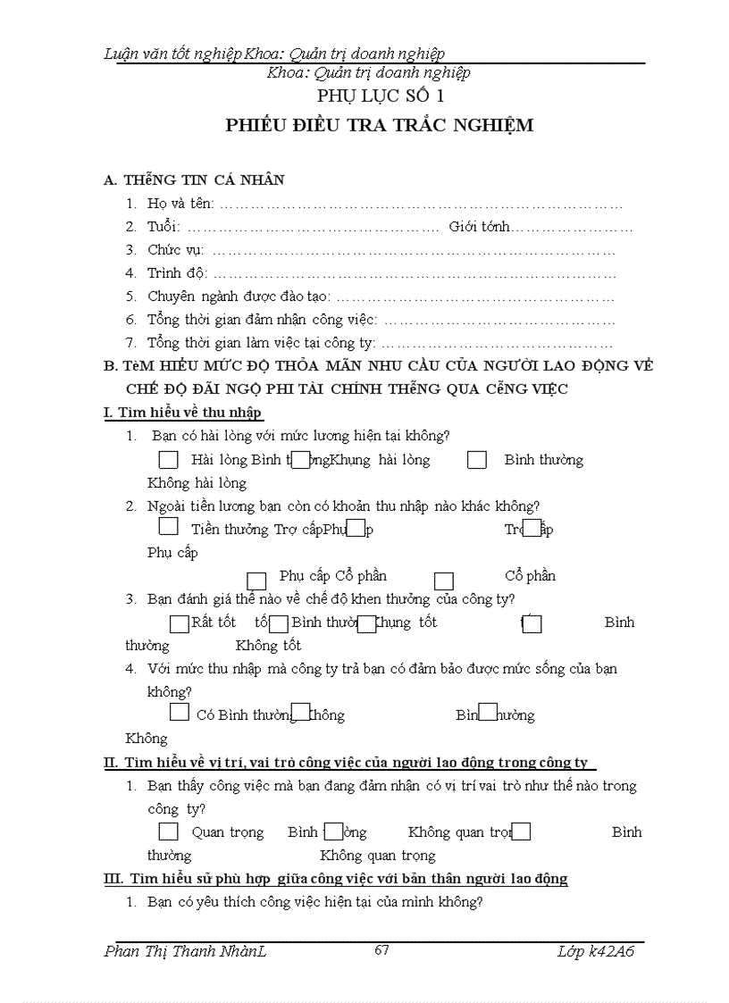 image for page Hoàn thiện công tác đãi ngộ phi tài chính tại công ty Cổ phần Bưu chính Viettel 1