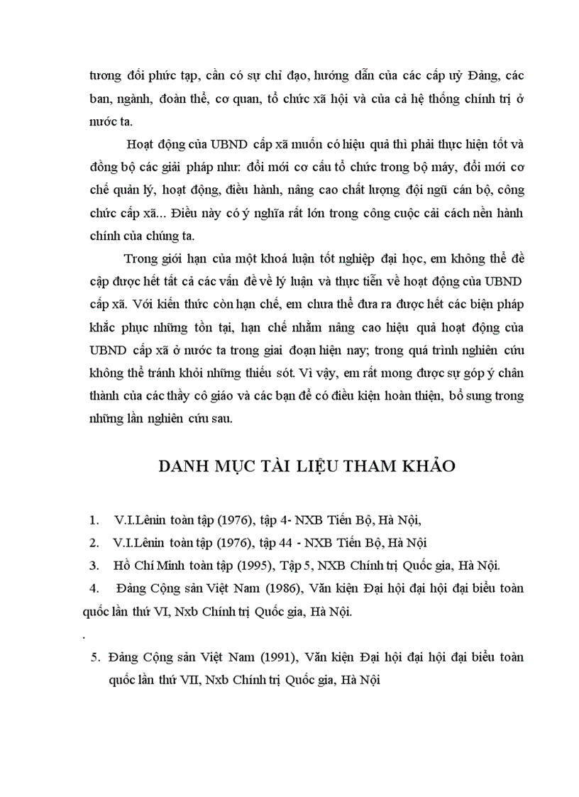 image for page Nâng cao hiệu qủa hoạt động của Uỷ ban nhân dân cấp xã ở nước ta trong giai đoạn hiện nay