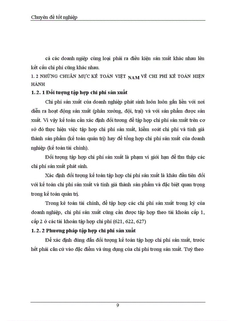 image for page Hoàn thiện phương pháp kế toán chi phí sản xuất tại công ty ôtô Tsrường Hải trong điều kiện vận dụng hệ thống chuẩn mực kế toán