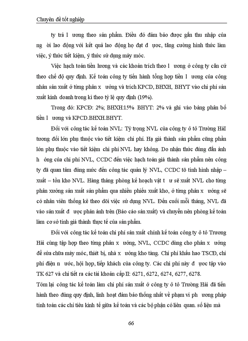 image for page Hoàn thiện phương pháp kế toán chi phí sản xuất tại công ty ôtô Tsrường Hải trong điều kiện vận dụng hệ thống chuẩn mực kế toán