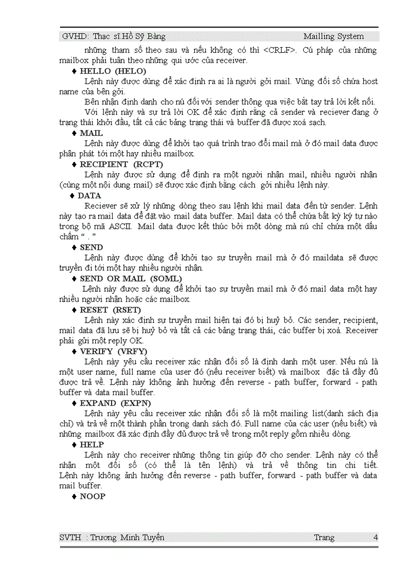 image for page Tổng quan về email và các giao thức mail