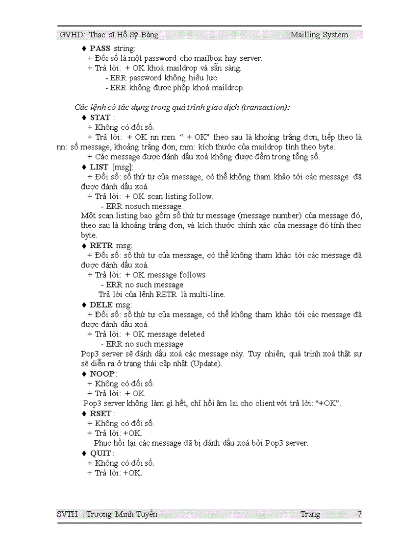 image for page Tổng quan về email và các giao thức mail