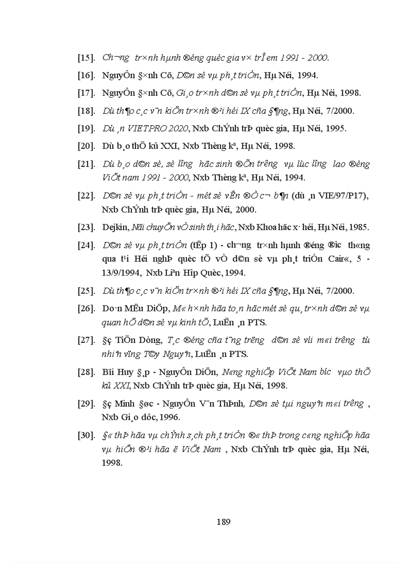 image for page Dân số và phát triển kinh tế xã hội 1