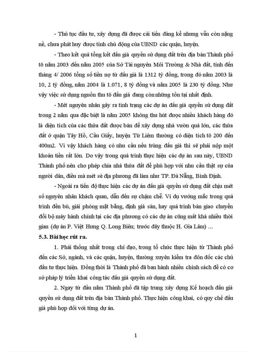 image for page Tìm hiểu công tác đấu giá quyền sử dụng đất tại Thành phố Hà nội