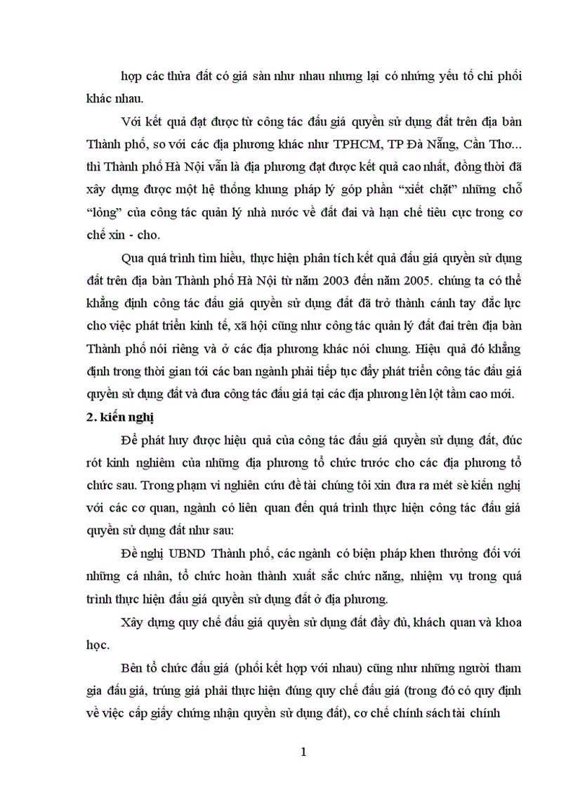 image for page Tìm hiểu công tác đấu giá quyền sử dụng đất tại Thành phố Hà nội